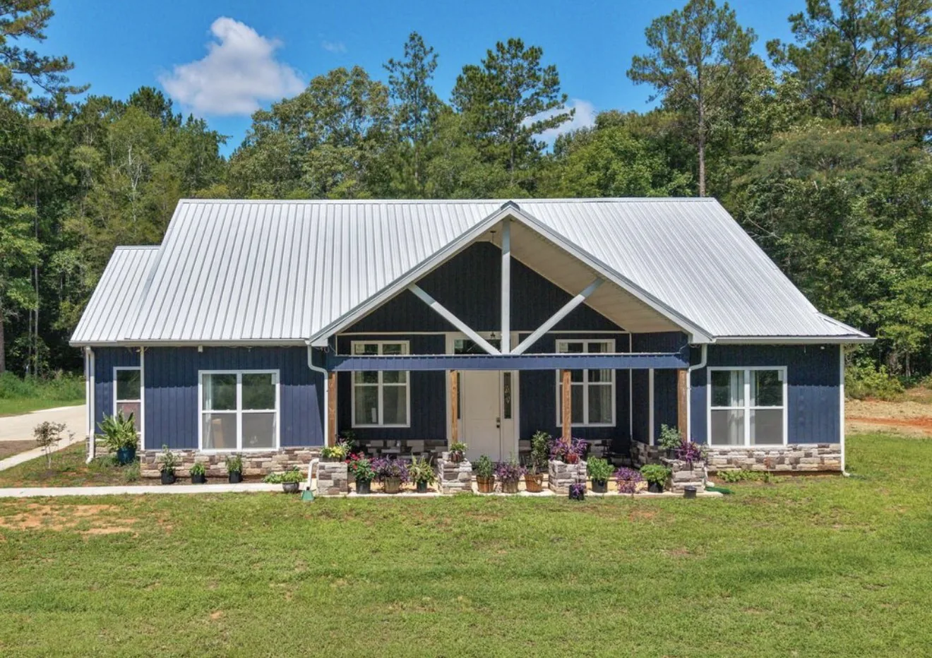 The Modern Farmhouse custom home by Weaver’s Home Building and Consulting