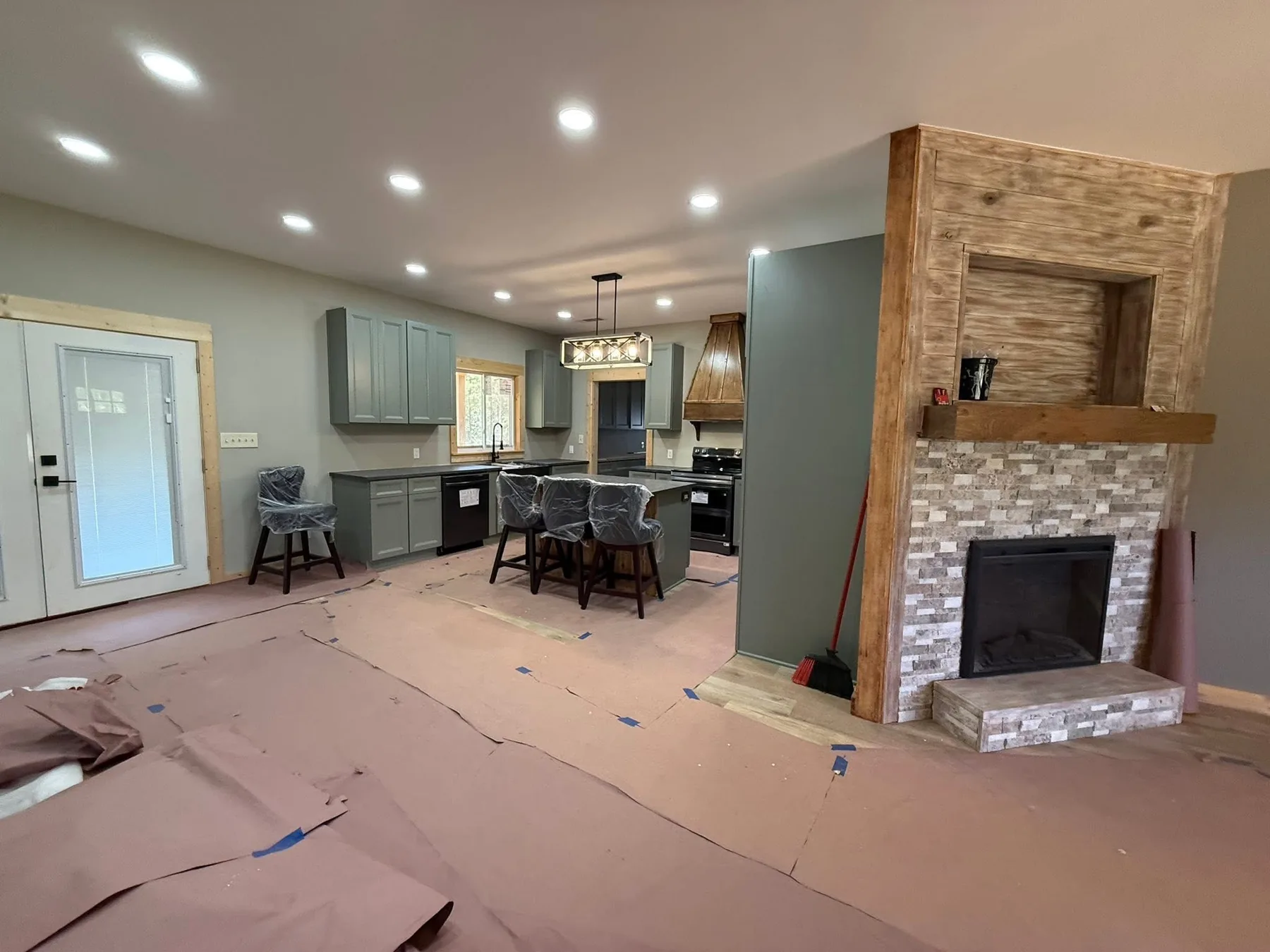 The Rustic Modern Retreat project photograph